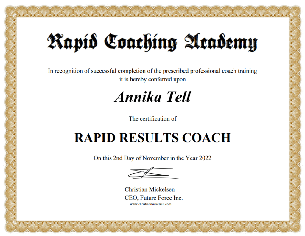 Rapid-Results-Coach-certification-Annika-Tell